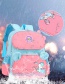 Fashion Dark Blue Children's Cartoon Backpack