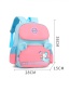 Fashion Pink And Blue Children's Cartoon Backpack