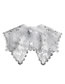Fashion Pearl Button Lace Hollow Embroidered Fake Collar