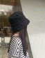 Fashion 【coffee】 Short Brim Textured Seersucker Fisherman Hat