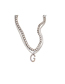 Fashion Letter G Titanium Steel Letter Double Necklace