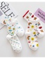 Fashion Sun House Love Rainbow Bear Print Socks