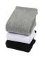 Fashion Grey Cotton Geometric Stockings