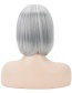 Fashion Photo Color Short Hair Chemical Fiber Headgear With Inner Buckle