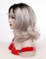 Fashion Photo Color Gradient Color Curly Hair Chemical Fiber Wig