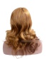 Fashion Brown Long Curly Hair Big Wave Synthetic Headgear