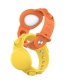 Fashion ①bracelet Tracker Set-orange Silicone Bubble Protector
