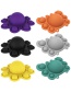 Fashion Crab Bubble Music-purple Silicone Flip Crab Finger Bubble Fun