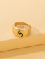 Fashion Gold Color Alloy Drip Oil Dinosaur Ring