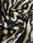 Fashion Black Chain Print Imitation Cashmere Scarf