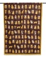 Fashion Brown Color Kitten Double-sided Jacquard Cashmere Scarf