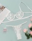 Fashion White Lace Underwear Set