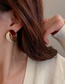 Fashion 7#red Alloy Diamond Geometric Round Earrings