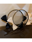 Fashion Black Alloy Diamond-studded Fabric Bow Tie Headband