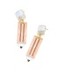 Fashion Color Mixing Alloy Drip Pencil Earrings
