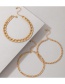 Fashion Gold Metal Chain Three-layer Anklet