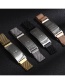 Fashion Black Color Stainless Steel Cross Magnetic Bracelet