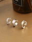 Fashion Silver Three-piece Set Of Metal Chain Open Ear Bone Clip