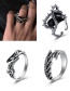 Fashion 2# Alloy Wing Open Ring