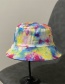 Fashion 7# Tie-dye Big Brim Fisherman Hat
