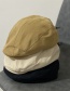 Fashion Green Cotton Micro Pleated Forward Hat