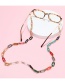 Fashion Black Glasses Chain Acrylic Color Chain Glasses Chain