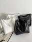 Fashion Short Shoulder Strap White Large Capacity Soft Leather Shoulder Bag