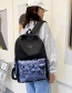 Fashion 5# Nylon Print Backpack