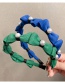 Fashion Green Fabric Multiple Bow Headbands