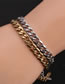 Fashion Gold 316 Steel Bracelet Titanium Steel Chain Bracelet
