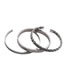Fashion 10-three-piece Set Of Rigid Color Titanium Steel Open Twist Bracelet Set