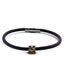Fashion I Stainless Steel Magnetic Buckle Multicolor Leather Cord Bracelet