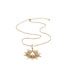 Fashion 00975yh 40+5cm Bead Chain Copper Inlaid Zirconium Five-star Snowflake Necklace