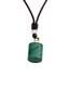Fashion Nsn0085 Green Aventurine Perfume Bottle Pendant + 35cm Rope Geometric Crystal Tiger Eye Perfume Bottle Necklace