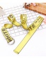 Fashion Pink 140cm Letter Embroidered Canvas Double Buckle Wide Belt