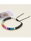 Fashion Rt-b210042a Soft Pottery Rainbow Gradient Rope Mobile Phone Chain