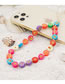 Fashion Color Mixed Color Soft Pottery Duckling Phone Chain
