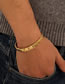 Fashion 10 Imitation Gold Color Metal Magnetic Detachable Bracelet