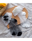 Fashion Wave Point White Lace Lace Card Silk Bow Crystal Thin Socks