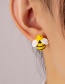 Fashion Bee Resin Cartoon Bee Earrings