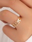 Fashion Cancer Alloy Twelve Constellation Open Ring
