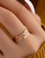 Fashion Pisces Alloy Twelve Constellation Open Ring