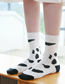 Fashion Checkered Cotton Striped Check Cow Pattern Socks