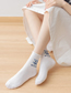 Fashion Whole Body Smiley Cotton Geometric Embroidered Roll Socks