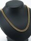 Fashion Necklace Stainless Steel Cuban Chain Necklace
