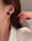Fashion E3288 Resin Drop Geometric Earrings