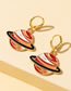 Fashion Gold Color Alloy Geometric Planet Earrings