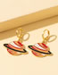 Fashion Gold Color Alloy Geometric Planet Earrings