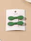 Fashion Thin Word Frosted Word Hairpin