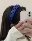 Fashion Pleated Headband Pu Leather Pleated Hair Band